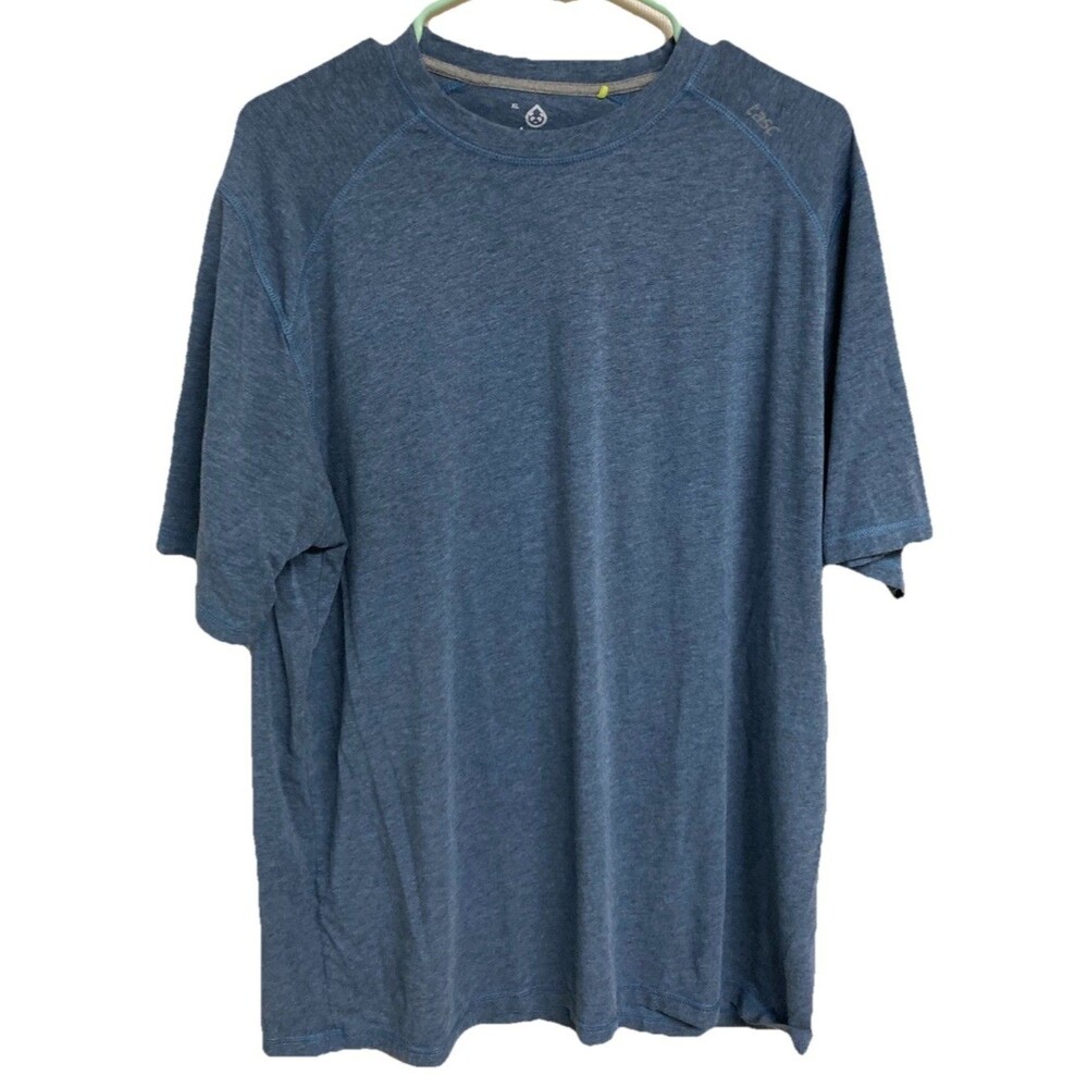 Men's Tasc T-shirt Short Sleeve Organic Cotton Bamboo Blend Blue Size XL
